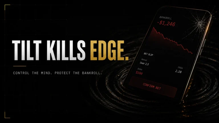 Your Biggest Opponent Isn’t the Bookmaker.