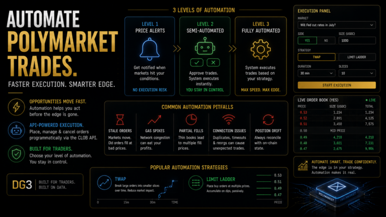 Automating Polymarket Trades: What Is Possible, Allowed, and Breaks