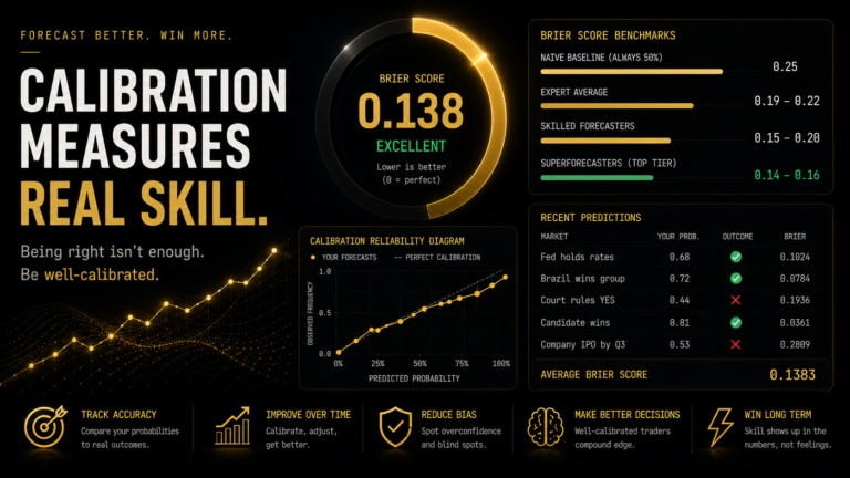Calibration in Prediction Markets: How to Measure Forecast Accuracy