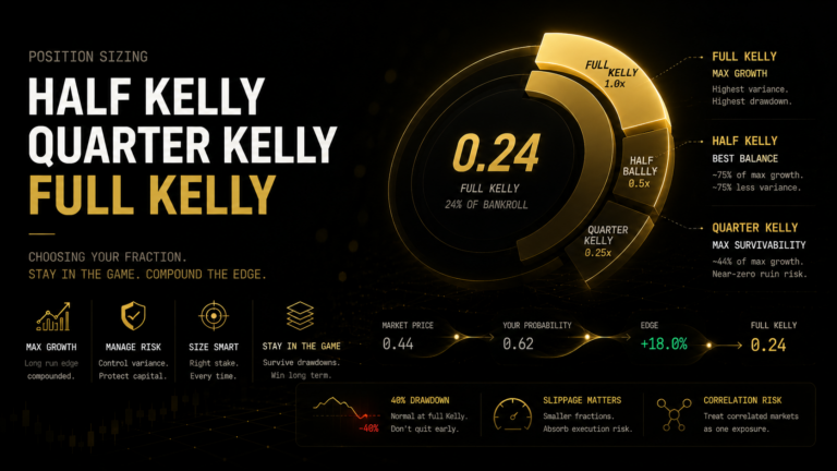 Half Kelly, Quarter Kelly, Full Kelly: Choosing Your Fraction