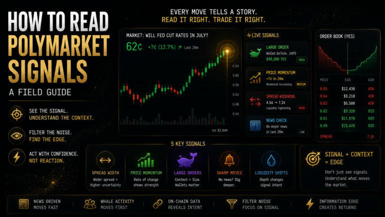 How to Read Polymarket Signals: A Field Guide