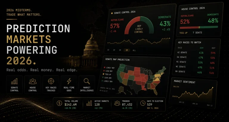 2026 Midterm Election Prediction Markets: A Complete Trader Guide