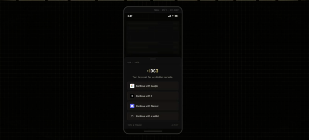Account creation now works straight from a phone, with the rest of setup finishing later. First layer of the mobile build, with more to come.